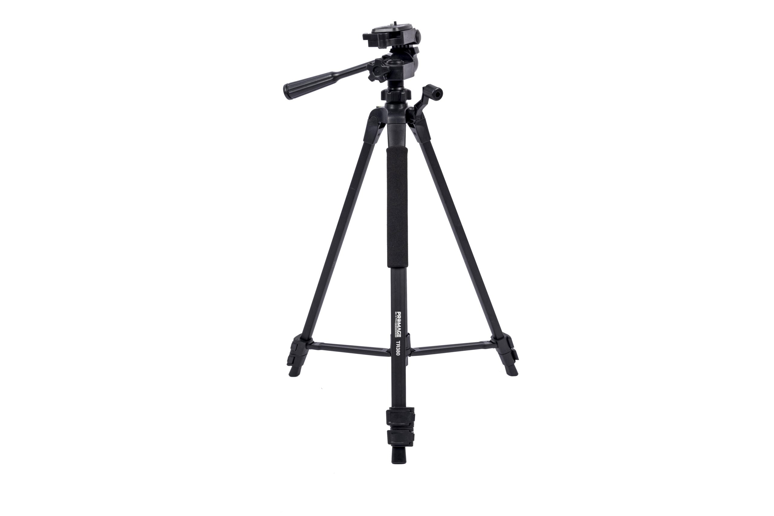PROMAGE Aluminum Camera Tripod with 3-Way Swivel Pan Head (TR380)