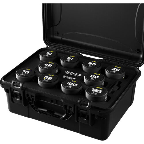 DZOFilm VESPID Prime Cine 10-Lens Kit (PL and EF Mounts)