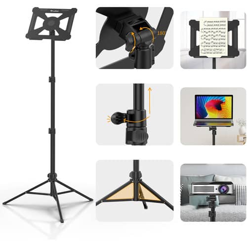 Ulanzi VIJIM LT01 Multifunction Music, Tablet &amp; Projector Stand