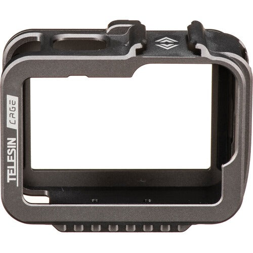 TELESIN GP-FMS-901 CNC ALUMINIUM ALLOY HOUSING CAGE FOR GOPRO HERO 9 BLACK