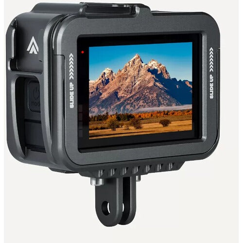 TELESIN GP-FMS-901 CNC ALUMINIUM ALLOY HOUSING CAGE FOR GOPRO HERO 9 BLACK