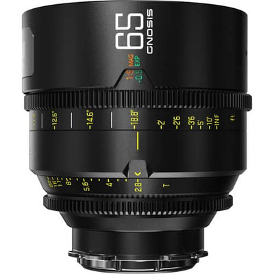 DZOFilm 65mm T2.8 Gnosis Macro Prime Lens (LPL with PL and EF Mounts, Feet)
