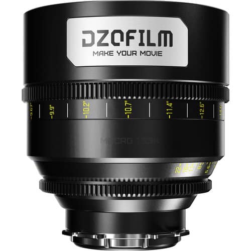 DZOFilm 65mm T2.8 Gnosis Macro Prime Lens (LPL with PL and EF Mounts, Feet)