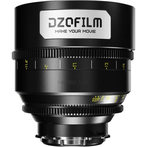 DZOFilm 90mm T2.8 Gnosis Macro Prime Lens (LPL with PL and EF Mounts, Feet)