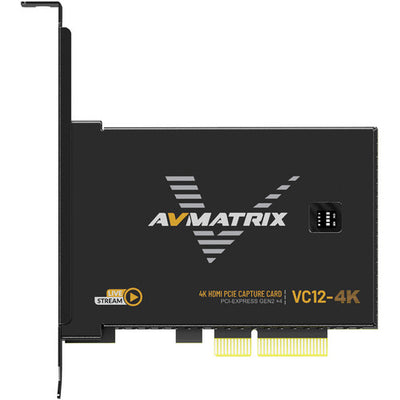AVMATRIX VC12-4K UHD 4K HDMI PCIE Capture Card