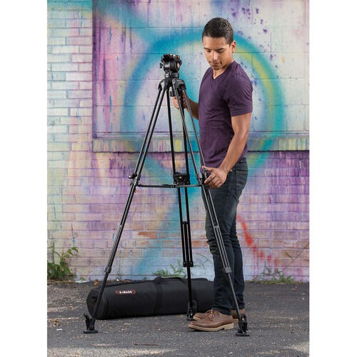 E-Image EG05A2 Two-Stage Aluminum Tripod with GH05 Head (75mm)