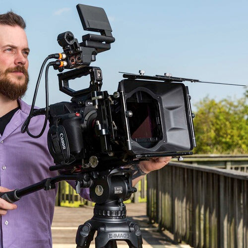 E-Image GC102 2-Stage Carbon Fiber Tripod with GH10L Head