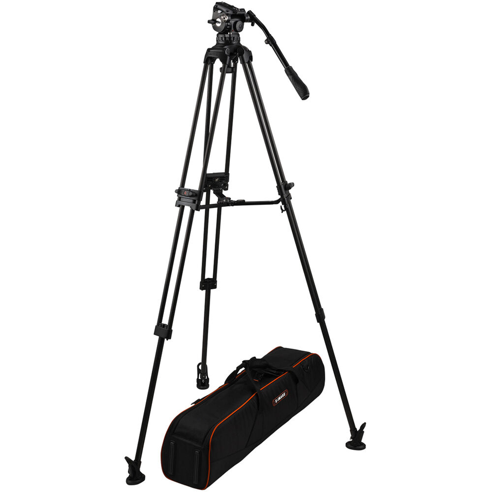 E-Image GC102 2-Stage Carbon Fiber Tripod with GH10L Head