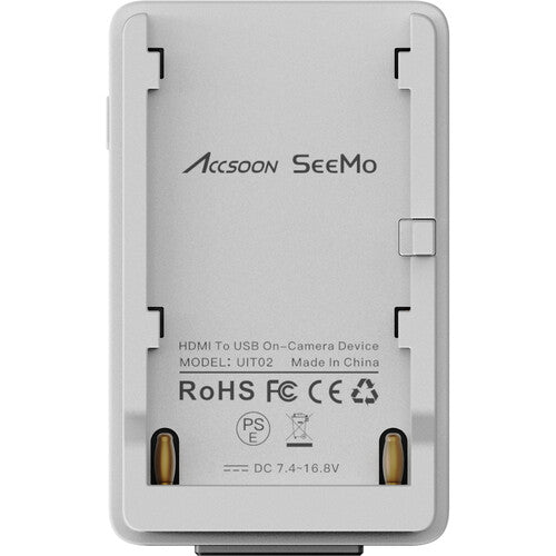 ACCSOON UIT02 SEEMO HDMI TO IOS VIDEO CAPTURE ADAPTER (WHITE)