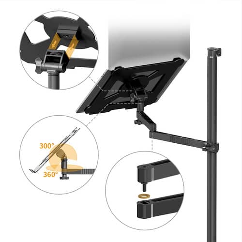Ulanzi VIJIM LS21 Multi-Arm Desk Mount Stand