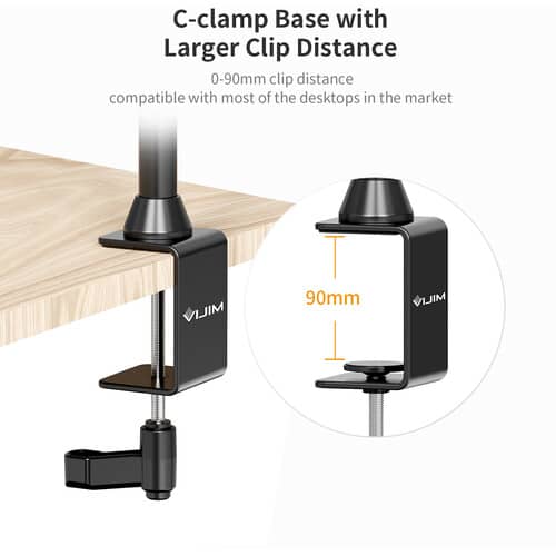 Ulanzi VIJIM LS21 Multi-Arm Desk Mount Stand