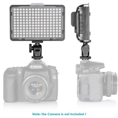 Neewer 176-LED Video Light Kit with 2 Batteries &amp; Dual USB Charger