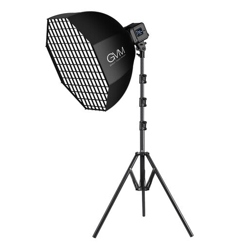 GVM Bi-Color LED Studio Video Spotlight SD80D with Softbox