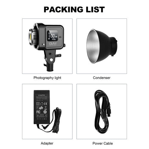 GVM SD80S Daylight LED Monolight