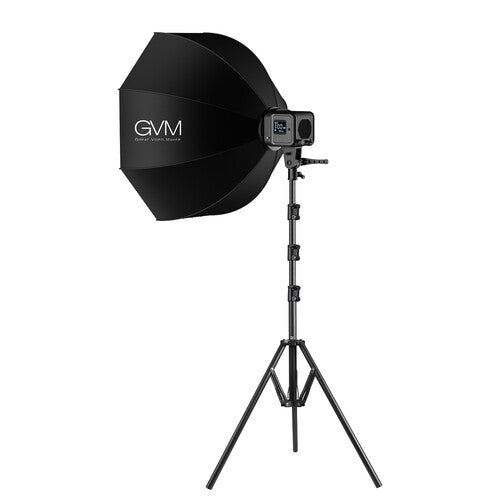 GVM Daylight LED Studio Video Spotlight SD80S with softbox