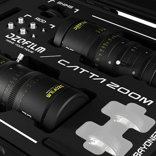 DZOFilm Catta 35-80mm and 70-135mm T2.9 E-Mount Cine Zoom 2-Lens Bundle (Black)
