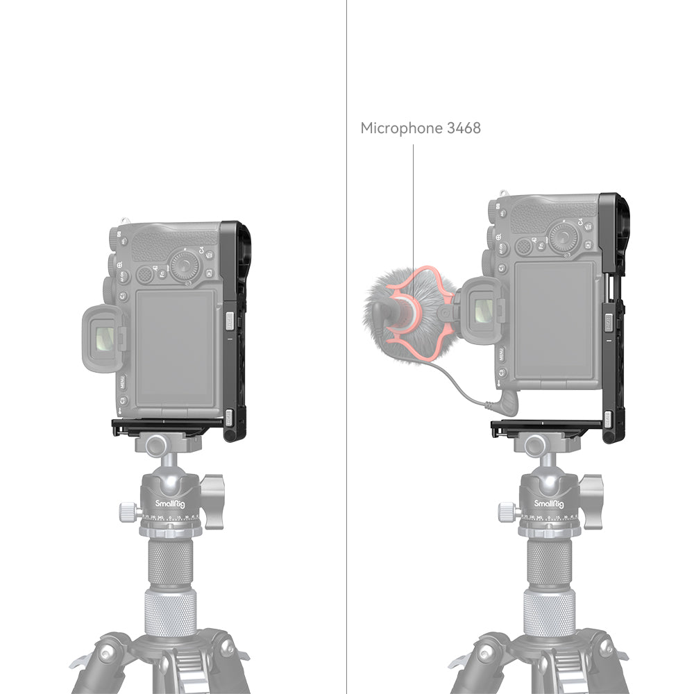 SmallRig Foldable L-Shape Mount Plate for Sony Alpha 7R V / Alpha 7 IV / Alpha 7S III 3984