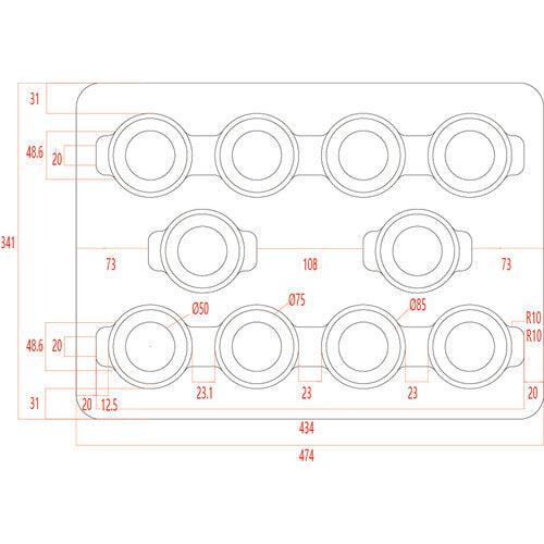DZOFilm 10-Lens Hard Case for VESPID Primes