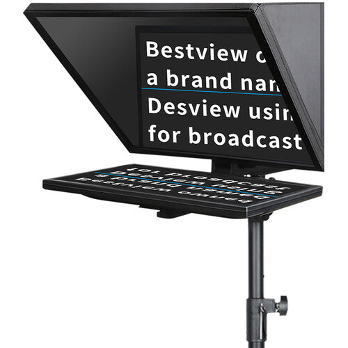 Desview T15 Teleprompter Set with 15" Self-Reversing Monitor