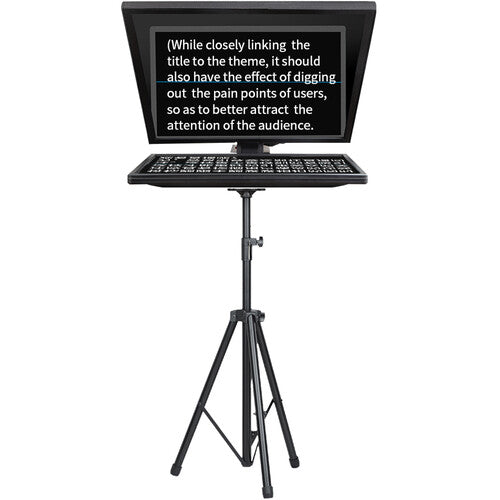 Desview T15 Teleprompter Set with 15" Self-Reversing Monitor