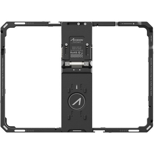 ACCSOON CEPC-03 IPAD POWER CAGE II + ACC04 NP-F BATTERY PLATE ADAPTER