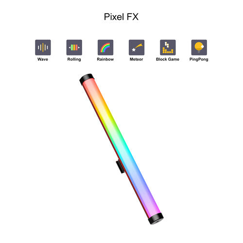 GVM BD25R Bi-Color RGB LED Light Wand