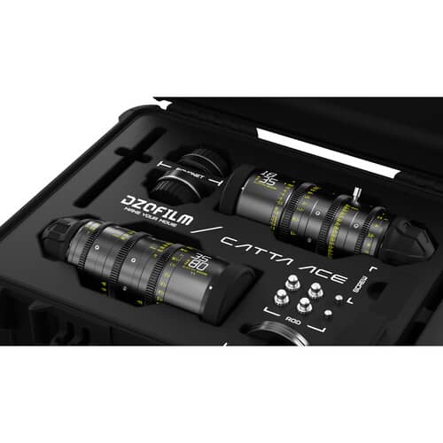 DZOFilm Catta Ace FF 18-35/35-80mm T2.9 Cine 2-Lens Bundle (PL/EF, Black)