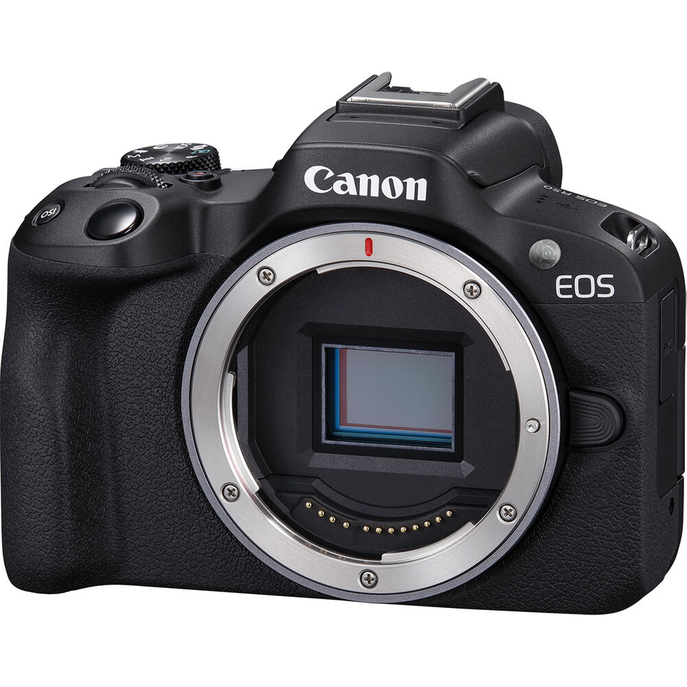 Canon EOS R50 Mirrorless Camera with 18-45mm Lens (Black)