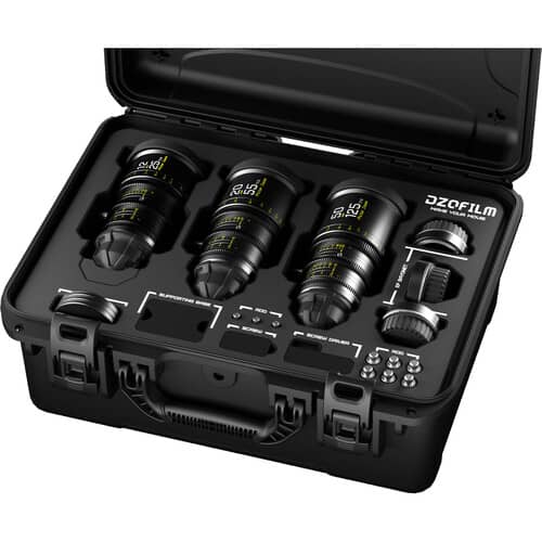 DZOFilm Pictor T2.8 Super35 Zoom 3-Lens Kit (PL and EF Mount, Black)