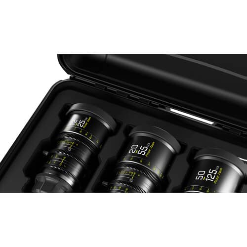 DZOFilm Pictor T2.8 Super35 Zoom 3-Lens Kit (PL and EF Mount, Black)