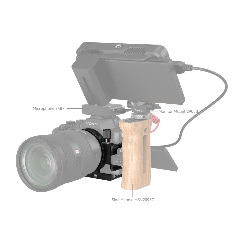 SmallRig Rotatable Horizontal-to-Vertical Mount Plate Kit for Sony ?7R V / ?7 IV / ?7S III / ?7R IV 4148
