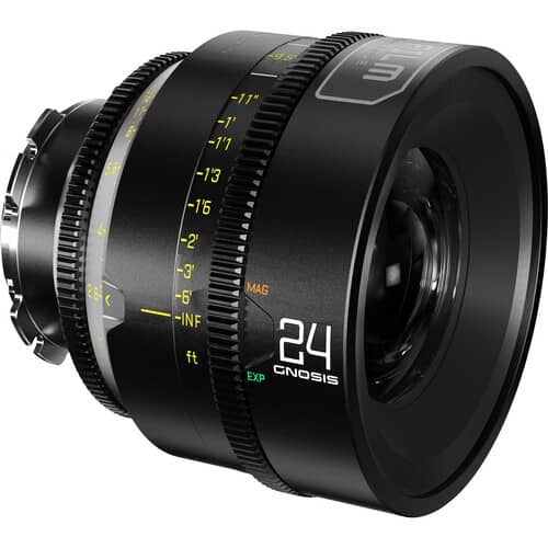DZOFilm 24mm T2.8 Gnosis Macro Prime Lens (LPL with PL and EF Mounts, Feet)