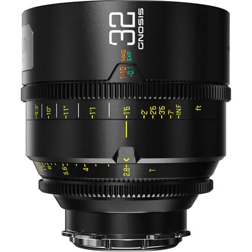 DZOFilm 24, 32, 65mm T2.8 Gnosis Macro Prime 3-Lens Kit (LPL with PL and EF Mounts, Feet)