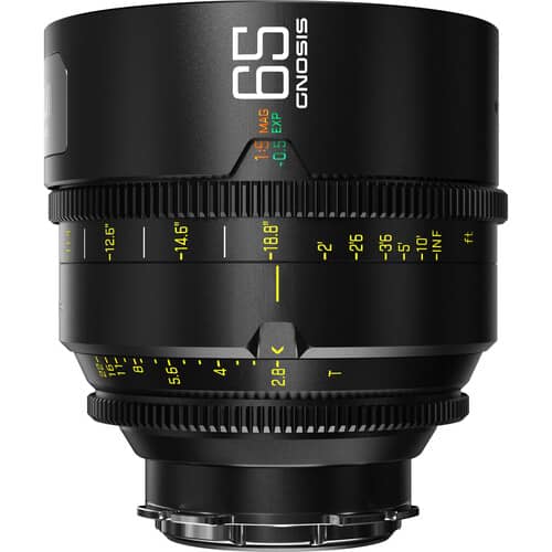 DZOFilm 24, 32, 65mm T2.8 Gnosis Macro Prime 3-Lens Kit (LPL with PL and EF Mounts, Feet)
