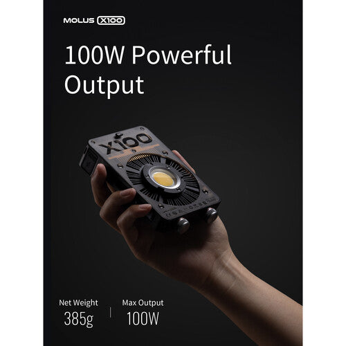 Zhiyun MOLUS X100 Bi-Color Pocket COB Monolight (Combo Kit)