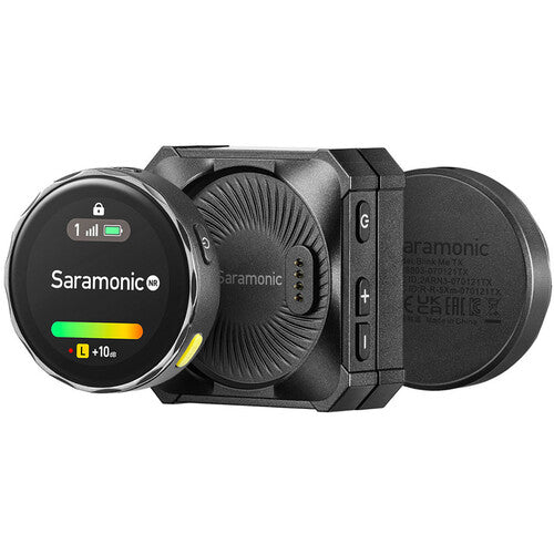 Saramonic Blink Me 2-Person Clip-On Wireless Microphone System with Touchscreens &amp; Recording