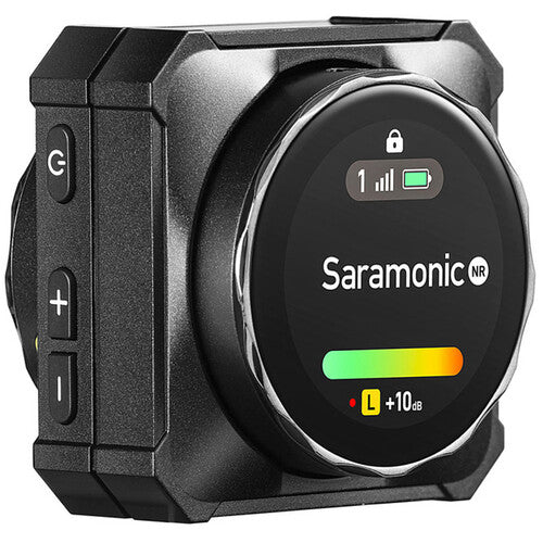 Saramonic Blink Me 2-Person Clip-On Wireless Microphone System with Touchscreens &amp; Recording