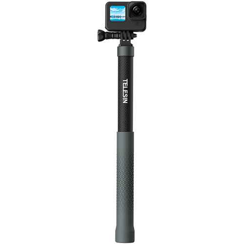 TELESIN 3.9' Carbon Fiber Selfie Stick for Action Cameras