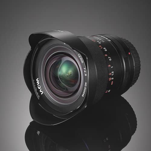 Venus Optics Laowa 12mm f/2.8 Zero-D Lens for Canon EF (Black)
