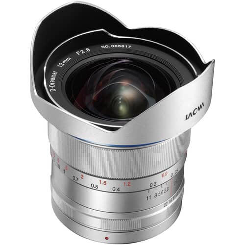 Venus Optics Laowa 12mm f/2.8 Zero-D Lens for Pentax K (Silver)