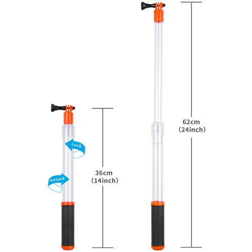 TELESIN WATERPROOF SELFIE MONOPOD GP-MNP-T01
