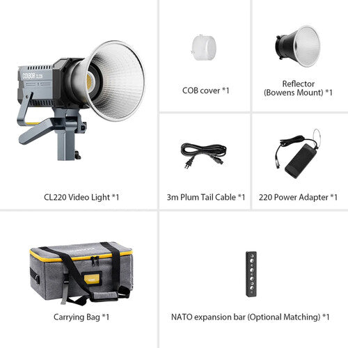 Synco COLBOR 220W Bi-Color COB LED Video Light