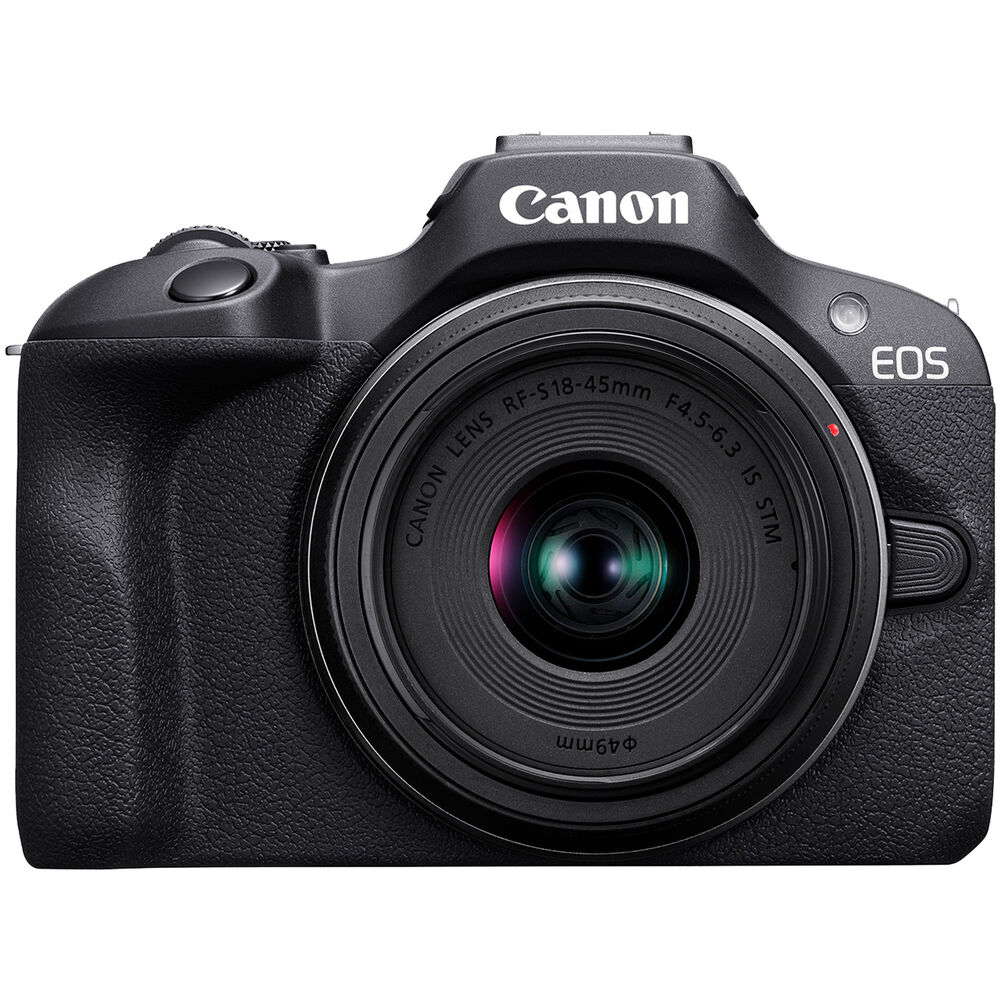 Canon EOS R50 Mirrorless Camera with 18-45mm Lens (Black)