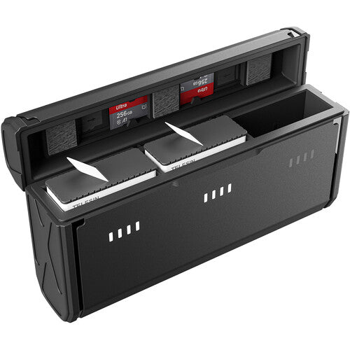 TELESIN GP-PT-G01 POCKET CHARGER KIT WITH 2 STAMINA BATTERIES FOR GOPRO HERO11/10/9
