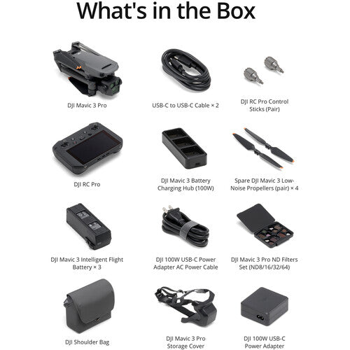 DJI MAVIC 3 PRO FLY MORE COMBO (DJI RC PRO)