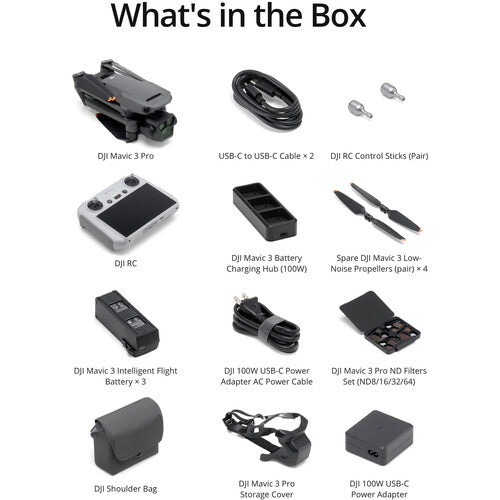 DJI MAVIC 3 PRO FLY MORE COMBO (DJI RC)