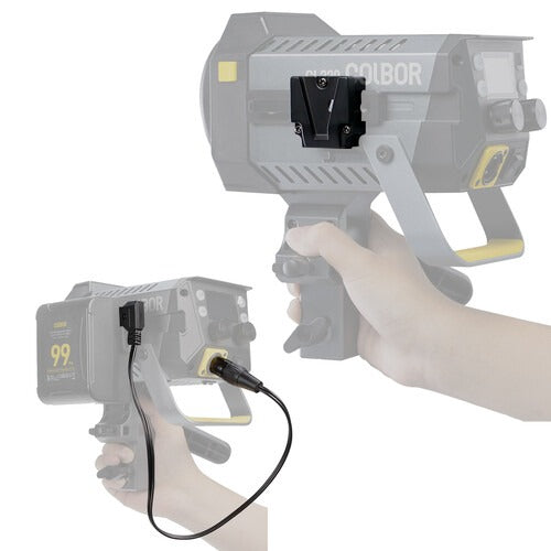 Synco COLBOR V-Mount Adapter and D-Tap to XLR V-Mount Battery Cable