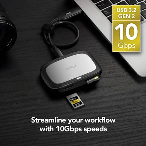 Lexar Professional 320GB CFexpress Type A card Gold