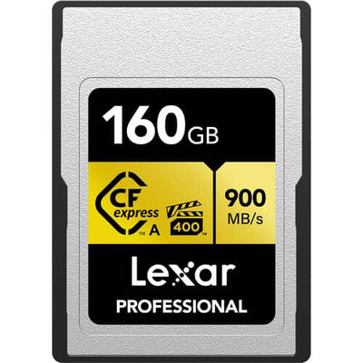 Lexar 160GB Professional CFexpress™ Type A card Gold Series