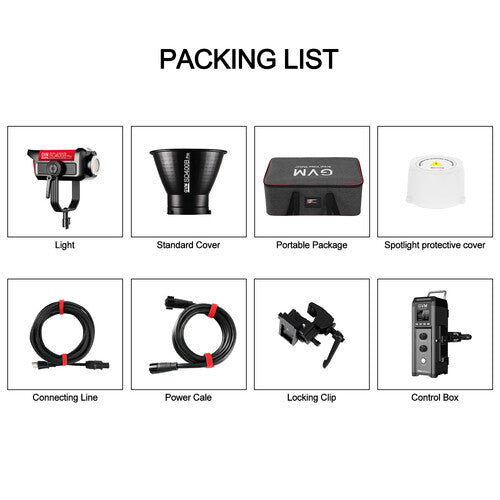 GVM Pro SD400B Bi-Color LED Monolight (400W)